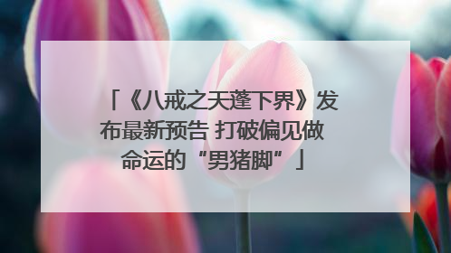 《八戒之天蓬下界》发布最新预告 打破偏见做命运的“男猪脚”
