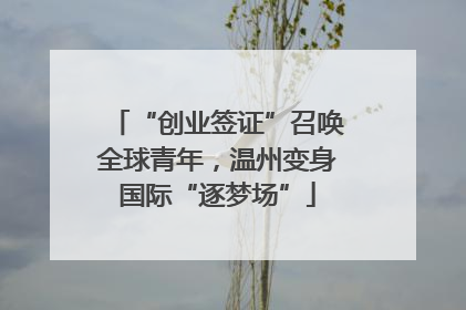“创业签证”召唤全球青年，温州变身国际“逐梦场”