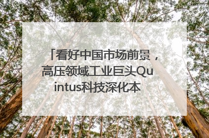 看好中国市场前景，高压领域工业巨头Quintus科技深化本土策略，构建全方位服务亚太区总部