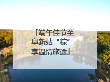 端午佳节至阜新站“粽”享温情旅途