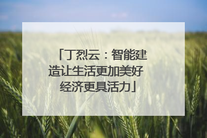 丁烈云：智能建造让生活更加美好 经济更具活力