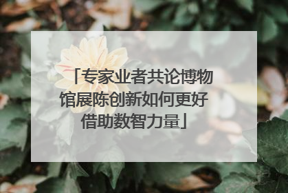 专家业者共论博物馆展陈创新如何更好借助数智力量