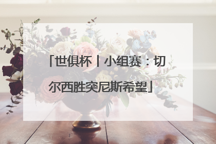 世俱杯丨小组赛：切尔西胜突尼斯希望