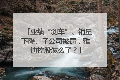 业绩“刹车”、销量下降、子公司被罚，雅迪控股怎么了？