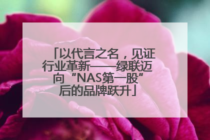 以代言之名，见证行业革新——绿联迈向“NAS第一股”后的品牌跃升