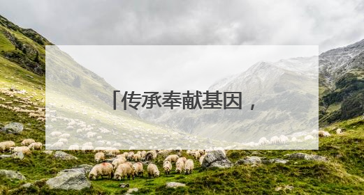 传承奉献基因，他让荒山披上“黄金甲”｜传家风薪火 颂家国情深