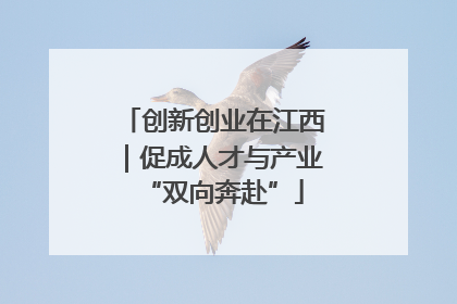 创新创业在江西｜促成人才与产业“双向奔赴”