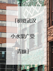 初夏武汉小水果广受青睐