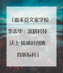 嘉禾县文家学校李志华：深耕科技沃土 铸就科创教育新标杆
