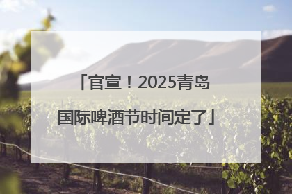 官宣！2025青岛国际啤酒节时间定了