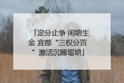 定分止争 闲塘生金 宜都“三权分置”激活沉睡堰塘