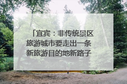宜宾：非传统景区旅游城市要走出一条新旅游目的地新路子｜话锦绣·说安逸
