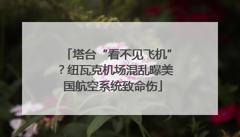 塔台“看不见飞机”？纽瓦克机场混乱曝美国航空系统致命伤