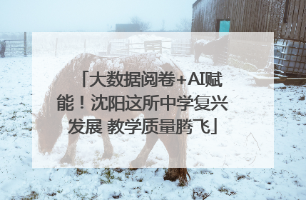 大数据阅卷+AI赋能！沈阳这所中学复兴发展 教学质量腾飞