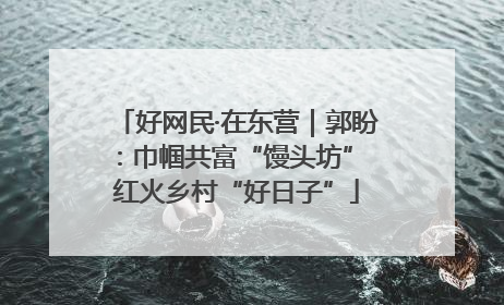 好网民·在东营｜郭盼：巾帼共富“馒头坊” 红火乡村“好日子”