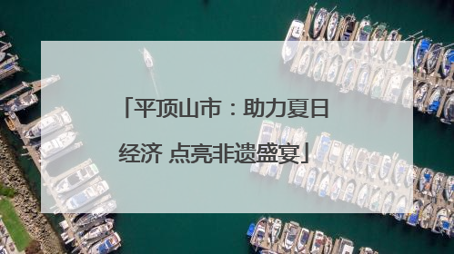 平顶山市：助力夏日经济 点亮非遗盛宴