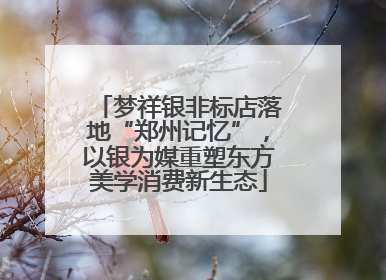 梦祥银非标店落地“郑州记忆”，以银为媒重塑东方美学消费新生态