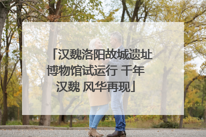 汉魏洛阳故城遗址博物馆试运行 千年汉魏 风华再现