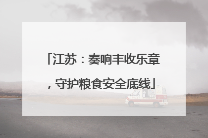 江苏：奏响丰收乐章，守护粮食安全底线