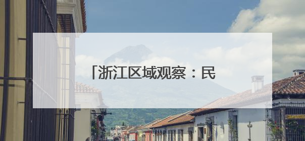 浙江区域观察：民企“青蓝接力”折射产业“向新力”