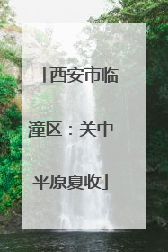 西安市临潼区：关中平原夏收