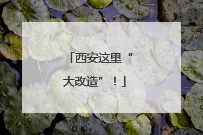西安这里“大改造”！