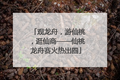 观龙舟，游仙桃，逛仙商——仙桃龙舟赛火热出圈