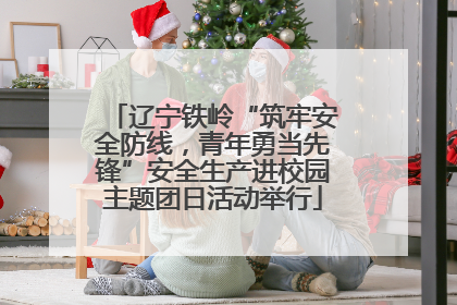 辽宁铁岭“筑牢安全防线，青年勇当先锋”安全生产进校园主题团日活动举行