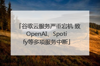 谷歌云服务严重宕机 致OpenAI、Spotify等多项服务中断