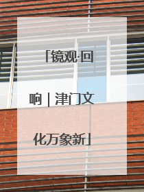 镜观·回响｜津门文化万象新